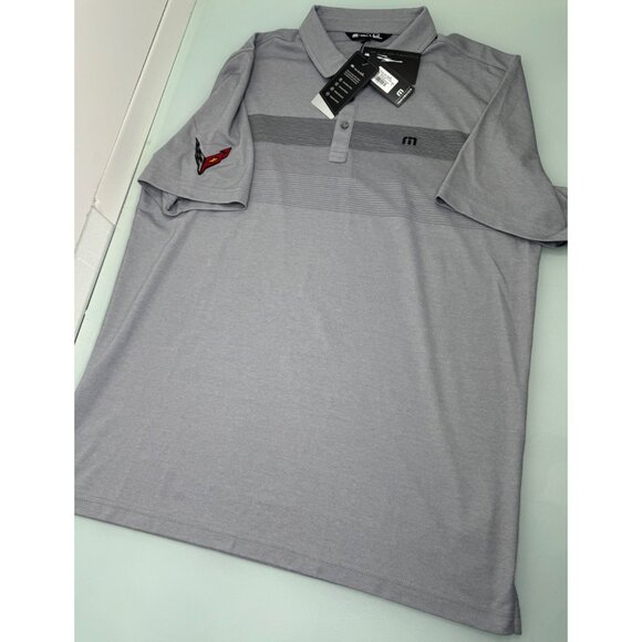 Travis Mathew Other - Chevy Corvette Travis Mathew Golf Performance Polo Men's Shirt XL Pima Blend New